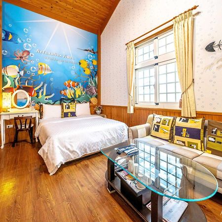 Fish House 宜蘭獨棟別墅 戲水池 生態diy 安農溪自行車 Appartement Dongshan  Buitenkant foto