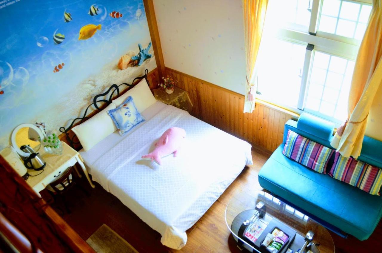 Fish House 宜蘭獨棟別墅 戲水池 生態diy 安農溪自行車 Appartement Dongshan  Buitenkant foto