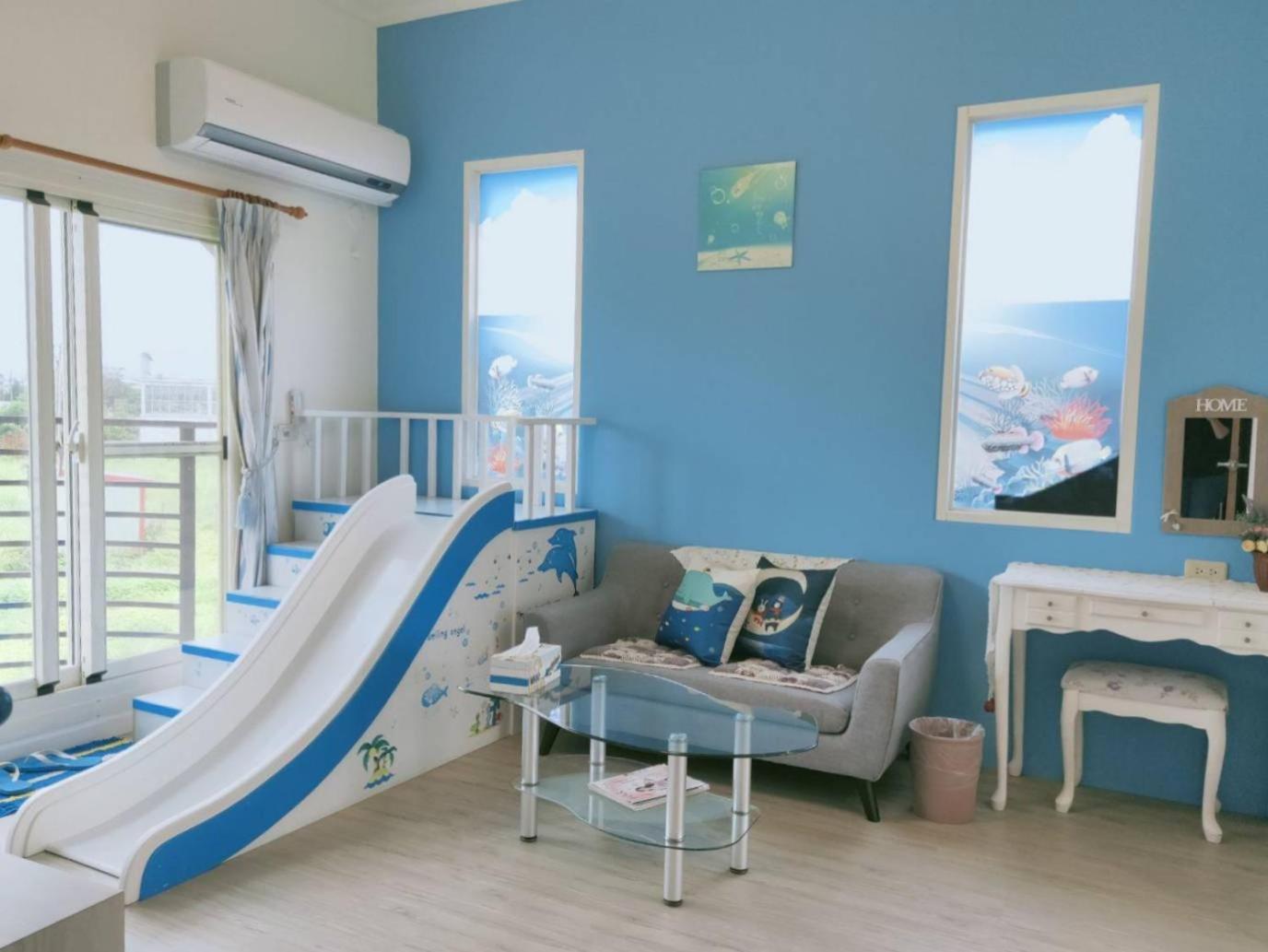 Fish House 宜蘭獨棟別墅 戲水池 生態diy 安農溪自行車 Appartement Dongshan  Buitenkant foto