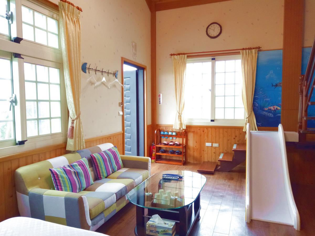 Fish House 宜蘭獨棟別墅 戲水池 生態diy 安農溪自行車 Appartement Dongshan  Buitenkant foto